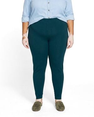 UNIVERSAL STANDARD Plus Size Roya leggings 27 Inch - Green