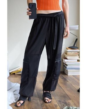 Desigual baggy Long Pants - Blue