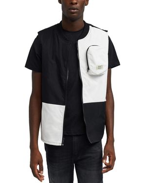 Reason Utility Full Zip Vest - Black