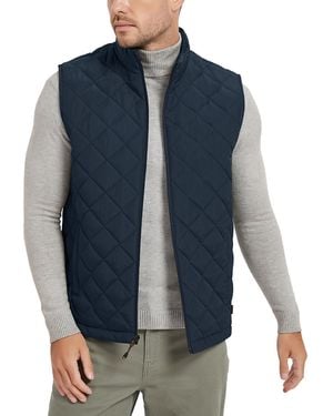 Hawke & Co. Diamond Quilted Heritage Vest - Blue