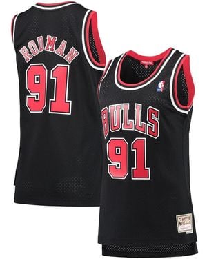 Mitchell & Ness Dennis Rodman Chicago Bulls Hardwood Classics Swingman Jersey - Black