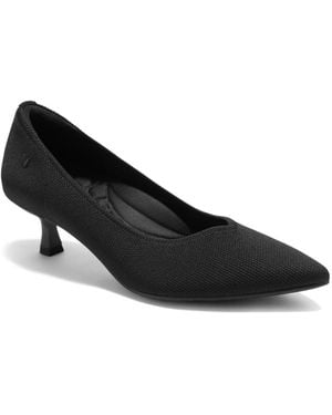 VIVAIA Scarlett Pointed-toe Kitten Heels - Black