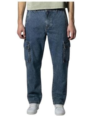 Wesc Denim Cargo Pants - Blue