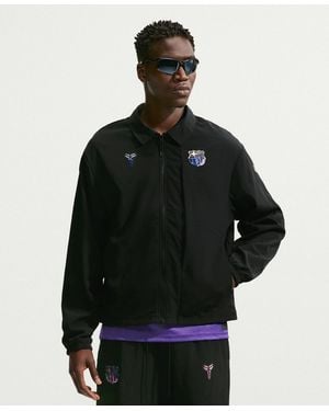 Nike Barcelona 2026/27 Away Woven Full-zip Jacket - Black
