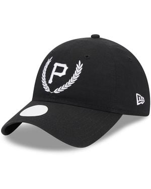 KTZ Pittsburgh Pirates Leaves 9twenty Adjustable Hat - Black