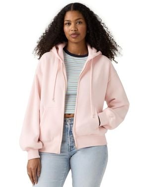 Levi's Plus Size Long-sleeve Full-zip Hoodie - Natural