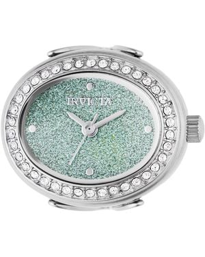 INVICTA WATCH 49597 Mini Quartz 2 Hand Dial Ring Watch - Gray