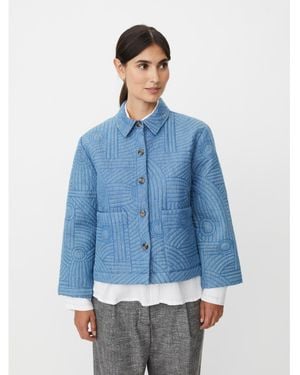 Masai Long Sleeve Quilted Jacket - Blue