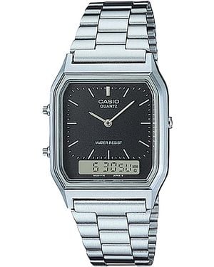 G-Shock Analog Digital -tone Stainless Steel Watch - Gray