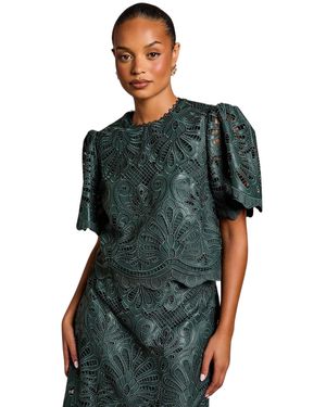 Coast Short Sleeve Top - Green