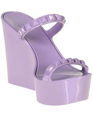 Carmen Sol Tonino High Wedge - Purple