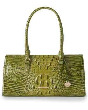 Brahmin Sophia Large Melbourne Satchel Bag - Green