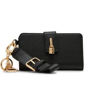 Anne Klein 2 Piece Lock Wristlet Gift Set - Black