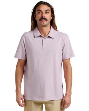Quiksilver Sunset Cruise Polo Shirt - Purple