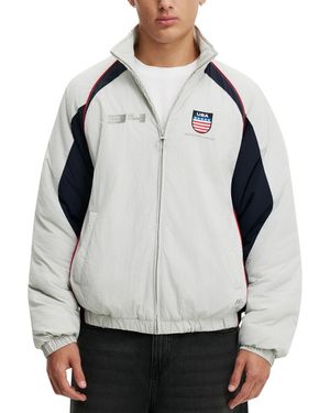 Cotton On Fifa Spray Long-sleeve Jacket - Gray