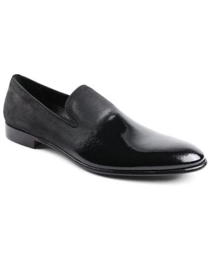 Bruno Magli Monet Smoking Slippers - Black