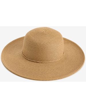 Style & Co. Packable Paper Braid Floppy Hat - Natural