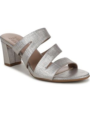 Naturalizer Beaming Mid-heel Dress Sandals - Metallic