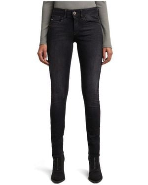 G-Star Lynn Skinny Jeans - Black