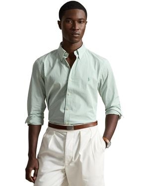 Polo Ralph Lauren Big & Tall Poplin Sport Shirt - Gray