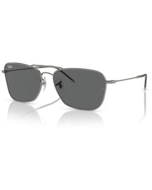 Ray-Ban Caravan Reverse Square Sunglasses - Gray