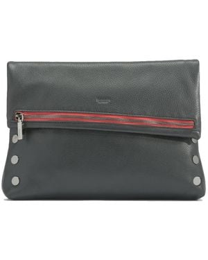 Hammitt Vip Large Leather Crossbody - Gray
