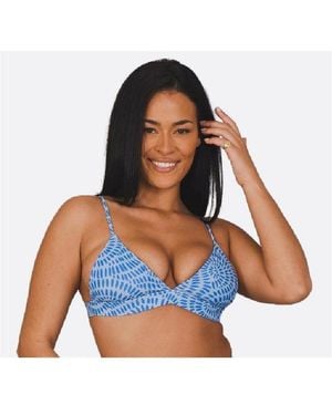 OOSC Moroccan Dream Boost 'em Up Bikini Top - Blue
