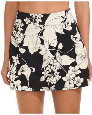 Lands' End Tummy Control Swim Skirt - Black