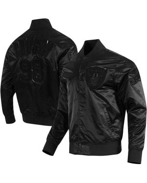 Pro Standard Maxx Crosby Las Vegas Raiders Player Full-snap Jacket - Black