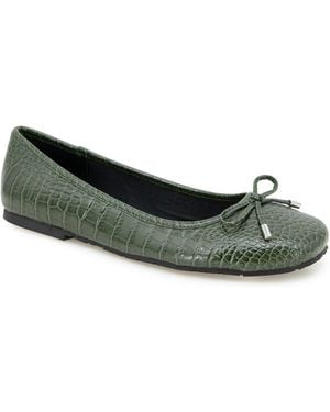 Kenneth Cole Elstree Ballet Flats - Green