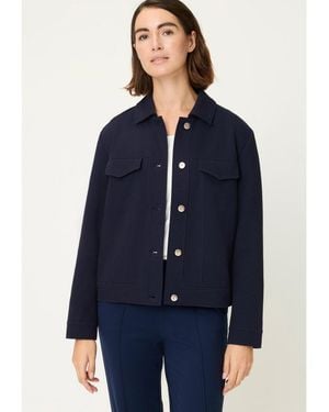 Olsen Pique Jacket - Blue
