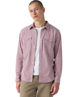 Levi's Classic Standard Fit Western Shirt - Purple