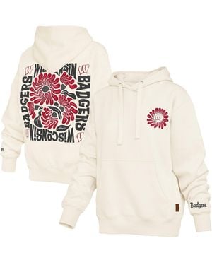 Pressbox Wisconsin Badgers Elena Janise Hoodie - Pink