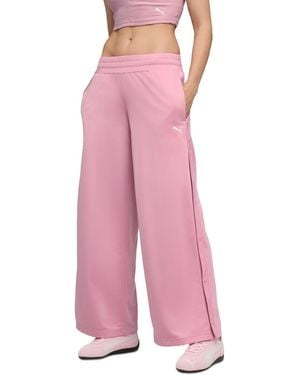 PUMA Low-rise Popper Pants - Pink