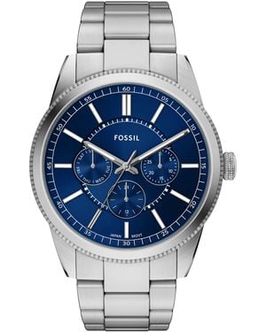 Fossil Pearson Multifunction Stainless-steel Watch - Gray