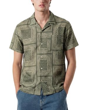 Wesc Bandana Camper Shirt - Green