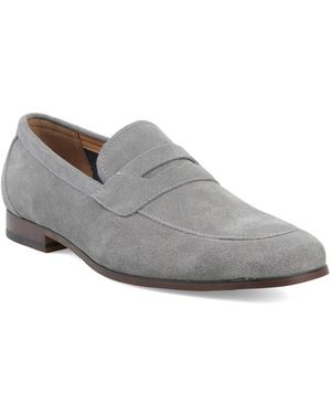 BarIII Baldwinn Suede Penny Loafer - Gray