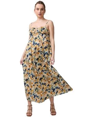 Ingrid & Isabel Ingrid + Isabel Maternity Ingrid + Isabel Printed Poplin Maxi - White