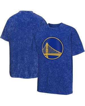 Outerstuff Golden State Warriors rugged Defense T-shirt - Blue