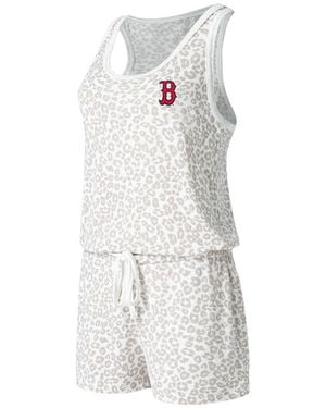 Concepts Sport Boston Red Sox Montana Hacci Knit Romper - White