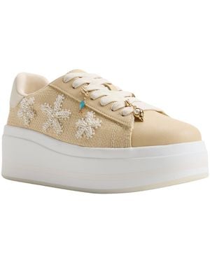 ALDO Solair Low Top Round Toe Sneakers - Gray