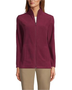 Lands' End Thermacheck 100 Fleece Jacket - Purple