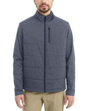 Hawke & Co. Performance Pro Stretch Light Quilt Jacket - Blue