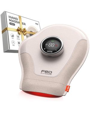 Fed Fitness Red Light Hand Massager - Pink