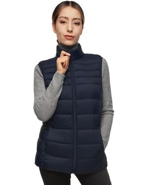 Rokka&Rolla Lightweight Puffer Vest - Blue