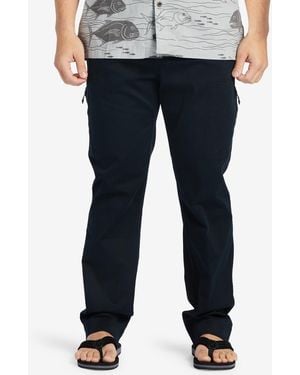 Quiksilver After Surf Elastic Waist Pants - Blue