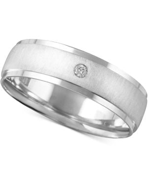 Macy's Diamond Accent Textured Band - Multicolor