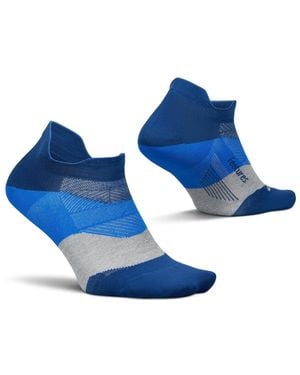 Feetures Elite Ultra Light Cushion Ankle Socks - Blue