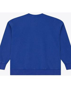 Mitchell & Ness Buffalo Bills Core Essentials Micro Logo Fleece Sweatshirt - Blue