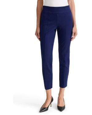 Jones New York Mid Rise Pull-on Skinny Compression Pant - Blue